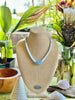 Baby Blue Lilikoi Lei Necklace - 22”