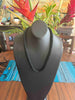 Matte Black Dragon Scales Necklace  Lei - 30: