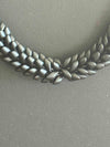 Matte Black Dragon Scales Necklace  Lei - 30: