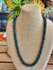 Rare Black Picasso Orchid Lei - Long Rose Petal Orchid Lei Necklace - 38"