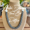 Kumihimo "Floral Edo Blended" Necklace Digital Pattern - Hawai'i Inspired