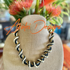 Black, Gold and Silver Metallic Fiber & Hat Band- 20"
