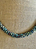 Picasso Multi-Colored "Oimatsu" Braided Necklace inside Blue Cords- 19"