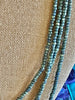 Blue Picasso Hawaiian Forbidden Island Inspired Tiered Strands - 140"