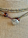 Brown Picasso Hawaiian Forbidden Island Inspired Strands - 140"