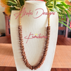 Brown Picasso Orchid Lei Necklace - 30"