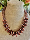 Copper and Brown Ginger Lei  - 22.5"
