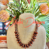Copper and Brown Ginger Lei  - 22.5"