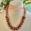Copper and Brown Ginger Lei  - 22.5"