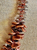 Copper and Brown Ginger Lei  - 22.5"