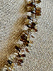 Copper Glass Beaded Lilikoi Lei Necklace - 20”