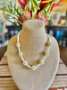 Hawaiian Lei Light Cream Toned Tear Drop Clusters  - 24"
