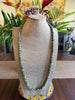 Mixed Picasso Glass Beaded XL Forever Lei - 42" (22" doubled")