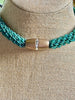 Hawaiian Beaded Necklace Lei Rope - Forest Green (26")