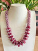 Red and Purple Picasso Ginger Lei  - 25"