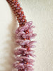 Red and Purple Picasso Ginger Lei  - 25"