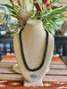 Glossy Black Dragon Scales Necklace  - 33"