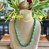 Blended Sea Form Green Garden Nature's Dragon Scales Necklace  - 30"
