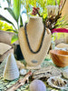 Matte Olive Green Dragon Scales Necklace  Lei - (29"- 30")