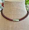 Green, Yellow and White Luster -Hawaiian Forbidden Island Inspired (8- Strands) - 31"