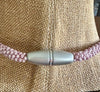Lavender Lights Blended Edo Necklace - 26"