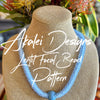 Kumihimo "Lentil Focal Necklace Digital Pattern - Hawai'i Inspired