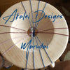 Red Picasso Hawaiian Forbidden Island Inspired Tiered Strands - 140"