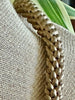 Matte Brown Dragon Scales w/ Baroque Beads  Necklace  - 34"