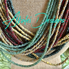 Brown Picasso Hawaiian Forbidden Island Inspired Strands - 140"