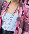Brown Picasso Hawaiian Forbidden Island Inspired Strands - 140"