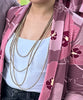 Brown Picasso Hawaiian Forbidden Island Inspired Strands - 140"