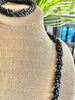Matte Olive Green Dragon Scales "Kane" Necklace with Bracelet - 36"