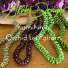 Kumihimo Pattern -"Glass Beaded Hawaiian Orchid Lei" PDF (Marudai or Disk)
