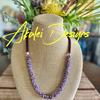 Passion Flower Edo Blended Necklace Lei - 29"