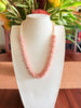 Pink Picasso Orchid Lei Necklace - 25"