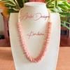Pink Picasso Orchid Lei Necklace - 25"