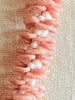 Pink Picasso Orchid Lei Necklace - 25"