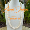 Matte Beign Dragon Scales Necklace (Random Placement)  - 30"