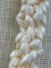 Matte Beign Dragon Scales Necklace (Random Placement)  - 30"