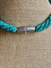 Hawaiian Beaded Necklace Rope™ -Teal and Sky Blue (27")