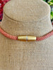 Golden Topaz Edo Blended Necklace Lei - 25"