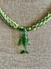 Humpback Whale Green Pendent Necklace  - 34"