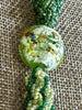 Humpback Whale Green Pendent Necklace  - 34"