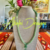 Humpback Whale Green Pendent Necklace  - 34"