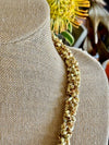 Picasso Yellow (Gold Magnet) Dragon Scales Necklace  - 31-32"