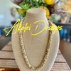 Picasso Yellow (Gold Magnet) Dragon Scales Necklace  - 31-32"