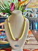 Maui Yellow and Red Nature's Sunset Necklace Lei - 31"
