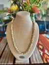 Picasso Yellow Dragon Scales Necklace (with 6/0 ends)  - 33"