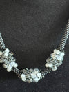 Japanese Kumihimo Zebra Pattern Necklace- 22"