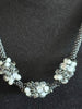 Japanese Kumihimo Zebra Pattern Necklace- 22"